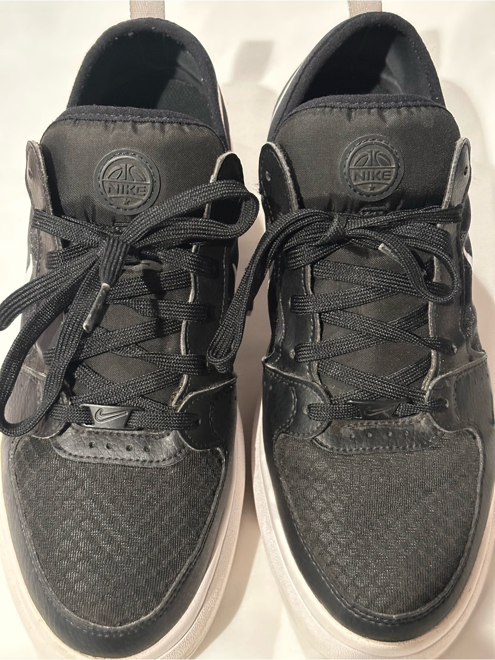 Nike Court Vision Low Next Nature Black White Sneakers Men’s Size 11 - Picture 4 of 6